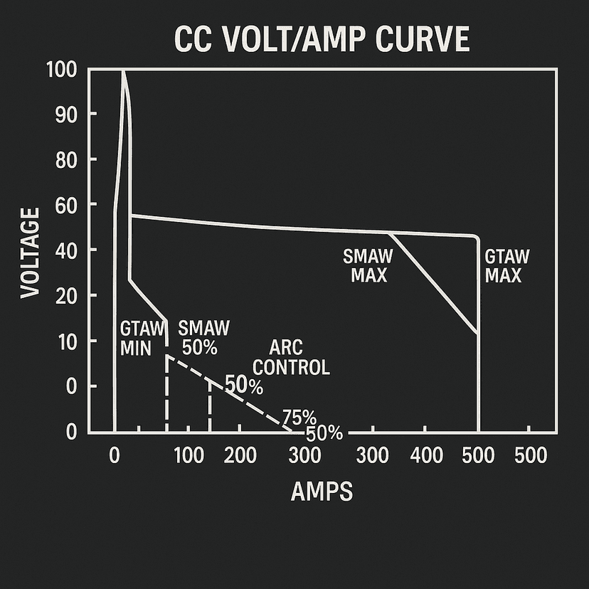 XMT 425 Current Output Chart